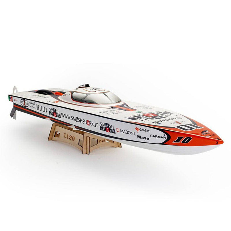 TFL 1125 Brushless V-Hull Water Blaster Fiberglass Racing Electric Boat ARTR - stirlingkit