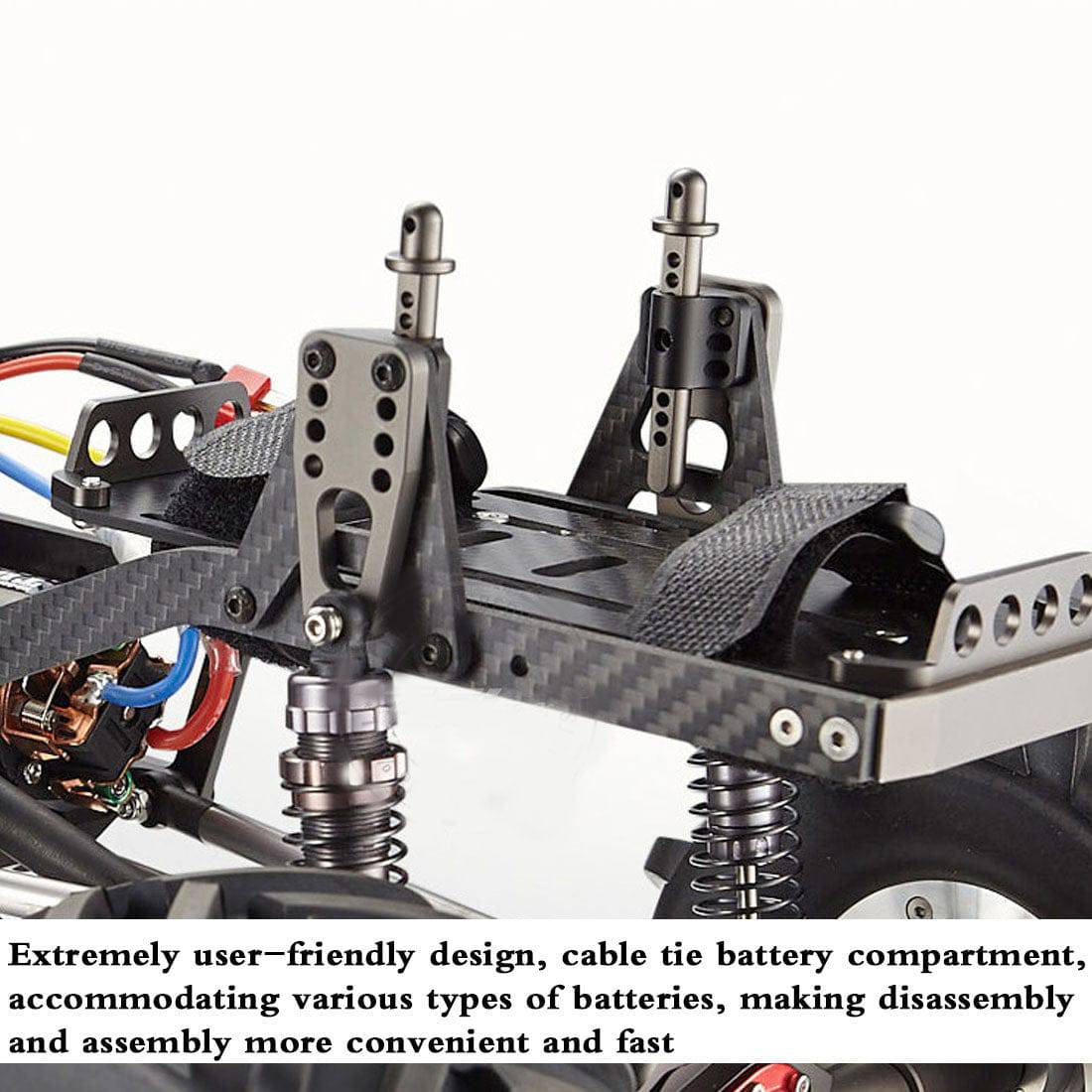 TFL C1610 1/10 4WD Simulation Big Foot RC Electric Monster Truck - stirlingkit