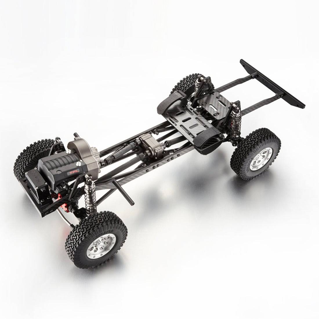 TFL C1704 Unpainted 1/10 Metal Climbing Car Frame with Car Shell KIT ...