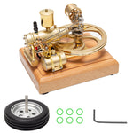 Three Wheeler Scale Horizontal Engine Model R18 Single Cylinder Four-stroke 1.9CC - stirlingkit