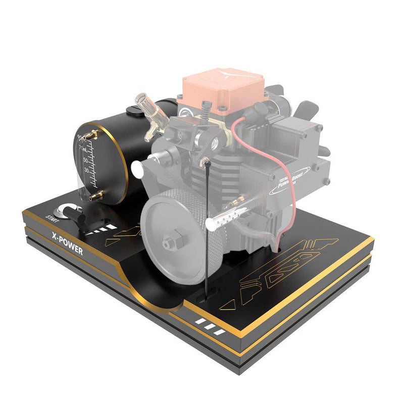 Toyan FS-S100AC DIY 4 Stroke Methanol RC Engine with Start Bracket Base + Ignition Start - stirlingkit