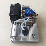 TOYAN Level 15 DIY Modify Methanol Engine into Gasoline Engine  Generator with Water-cooled Radiator Device - stirlingkit