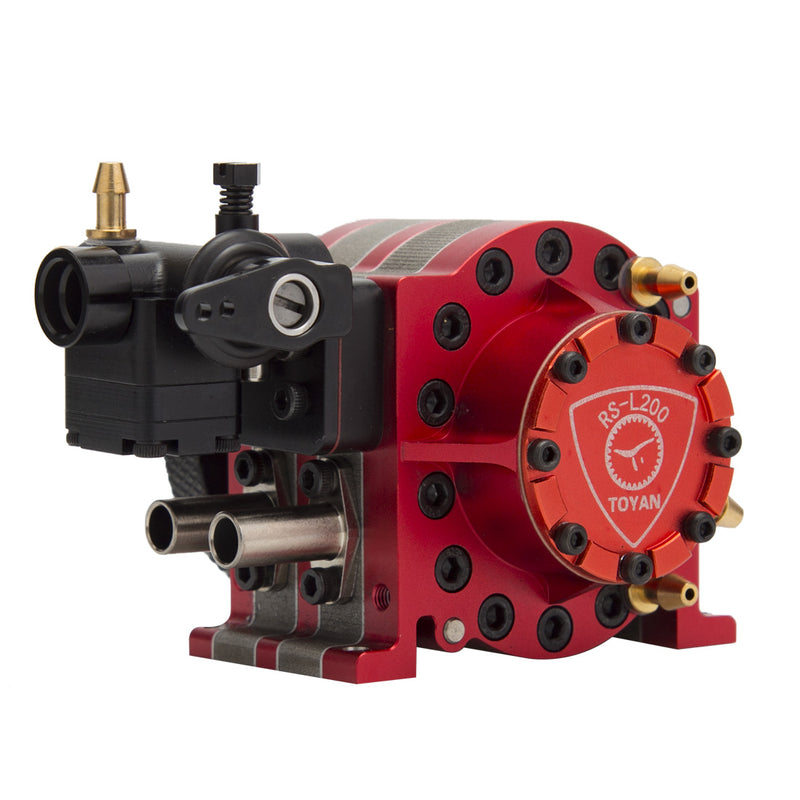 Toyan RS-L200 4.92cc 2 Rotor Rotary Engine Model Watercooling with ...