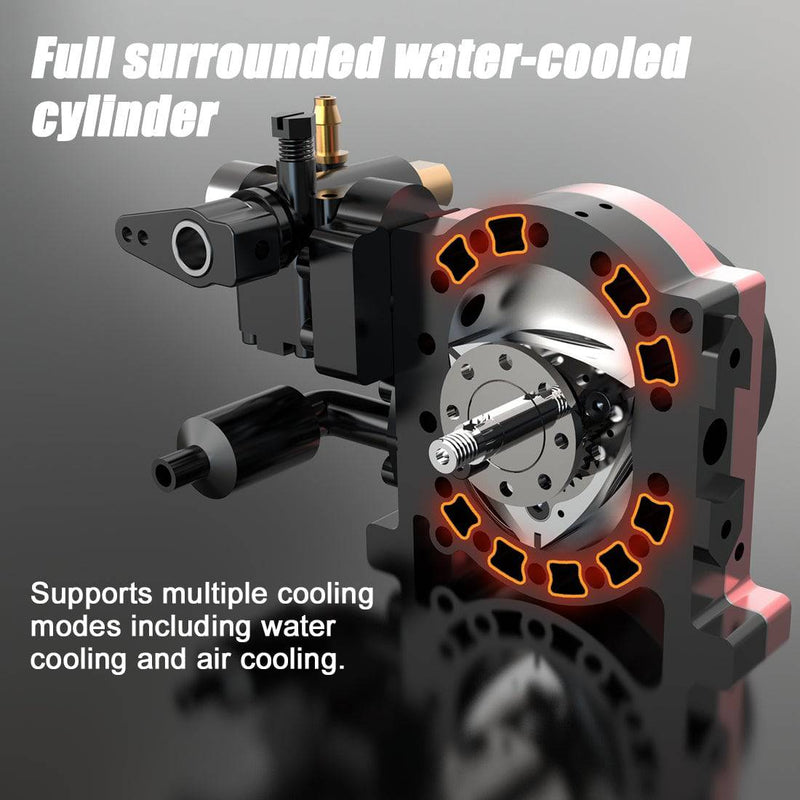Toyan RS-S100 Single Rotor Rotary Engine Mini Internal Combustion ...