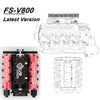 Toyan V8 Nitro Engine FS-V800 RC Engine Model Building Kits 28cc - stirlingkit