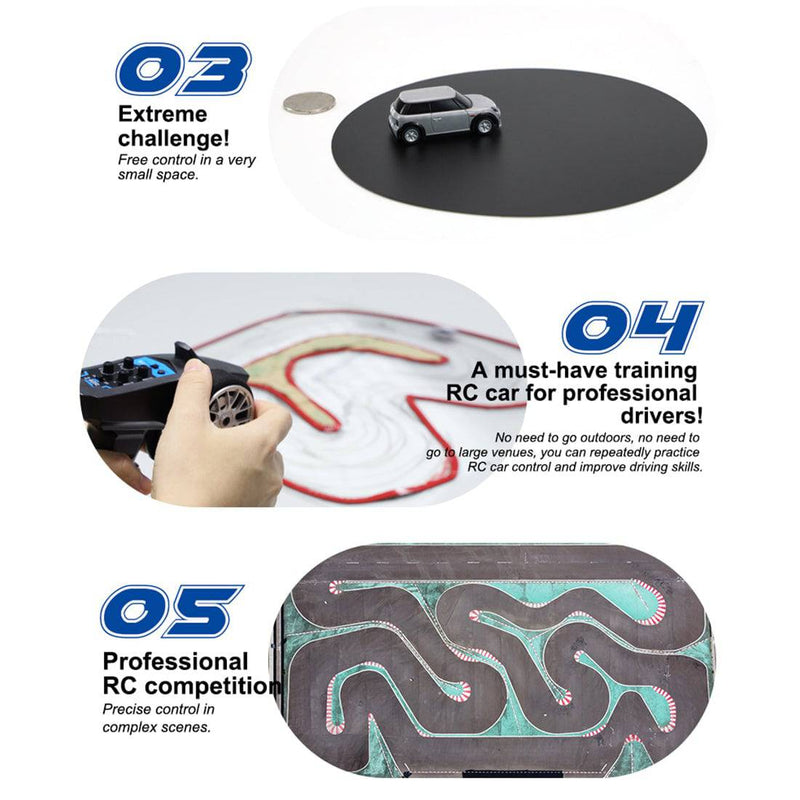 Turbo Racing 2.4Ghz 1/76 Full Scale RTR Electric RC Car with P31 ...