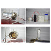 Turbojet Engine Gasoline Kerosene Internal Combustion Mini Model Engine - stirlingkit