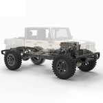 TWOLF TW-715 V8 Engine RC Off-road  4-Door Pick-up Truck Vehicle Crawler KIT 4WD 1/10 (No Electronic Equipment) - stirlingkit