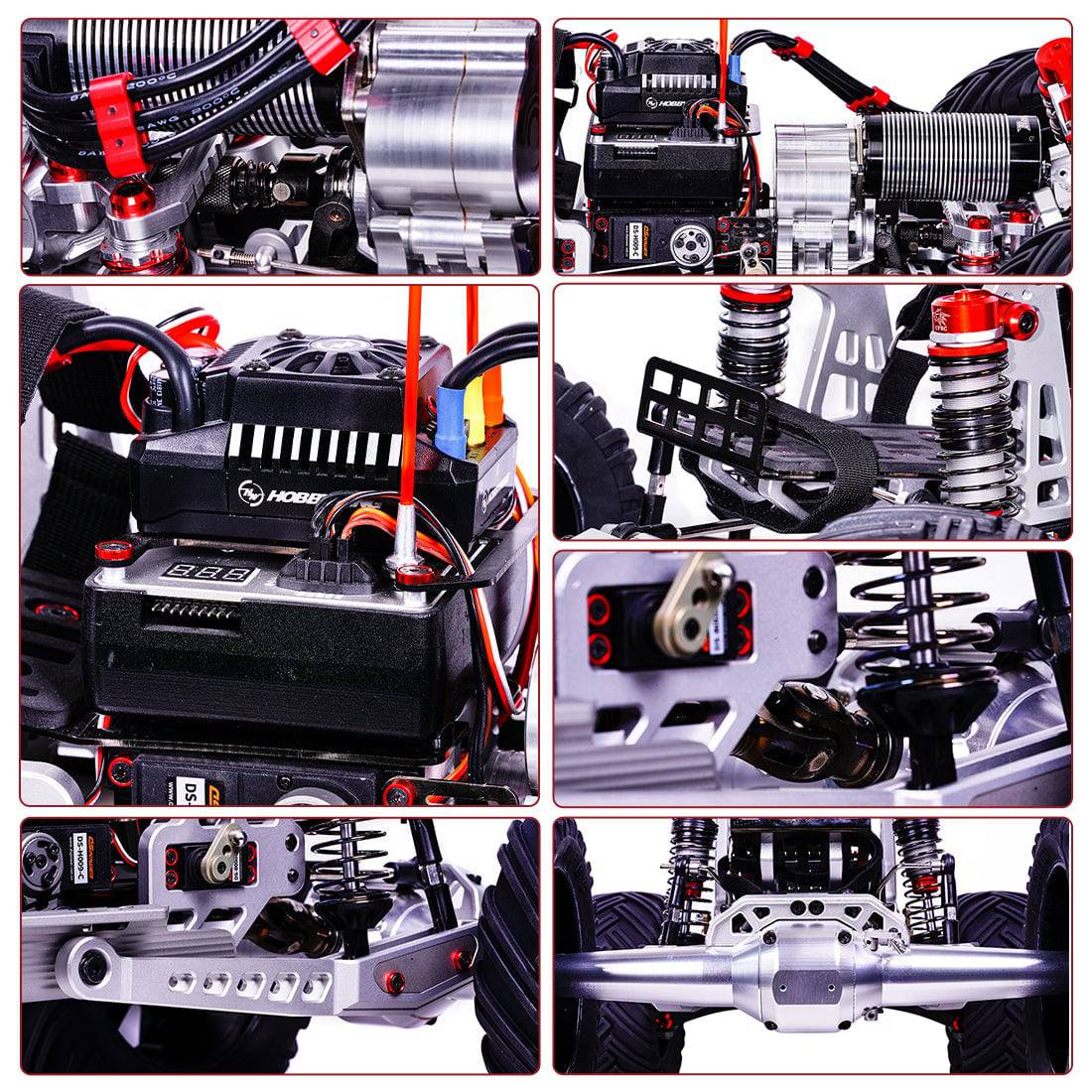 UFRC Ghost Rabbit GR1 4WD 1:5 Brushless Buggy with Tires - stirlingkit