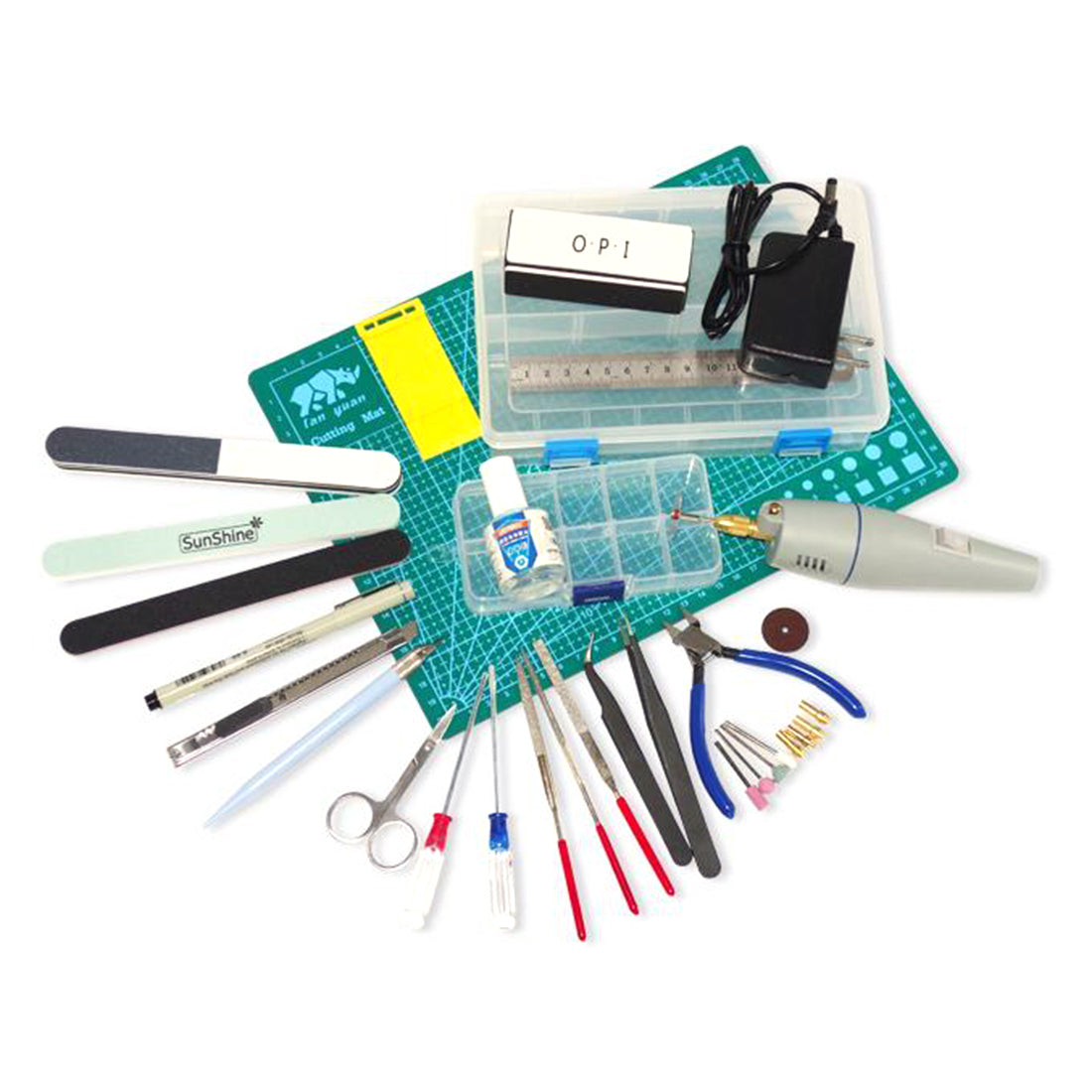 Model Kit Tools Universal Mini DIY Model Tools Kit for Basic Model Building Crafts ...
