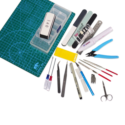 Universal Mini DIY Model Tools Kit for Basic Model Building Crafts Tools - stirlingkit