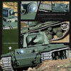 Upgrade 1:16 Soviet KV - 1's Heavy Tank 2.4G  Metal RC Military Tank Model with Sound Smoke Shooting Effect - stirlingkit