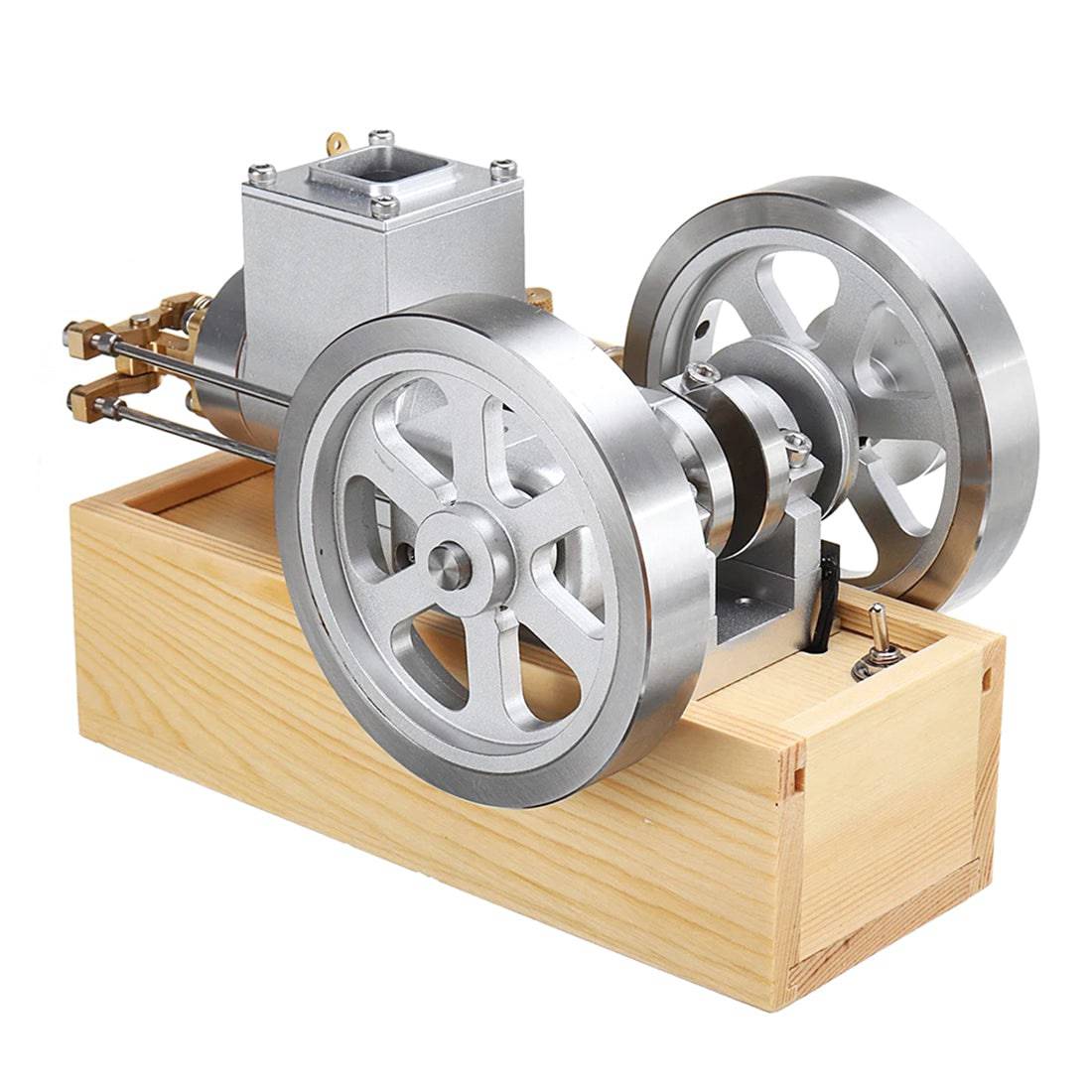 M93 Upgrade Horizontal Hit and Miss Engine With Speed Governor Gasoline Water Cooled ICE Engine - stirlingkit