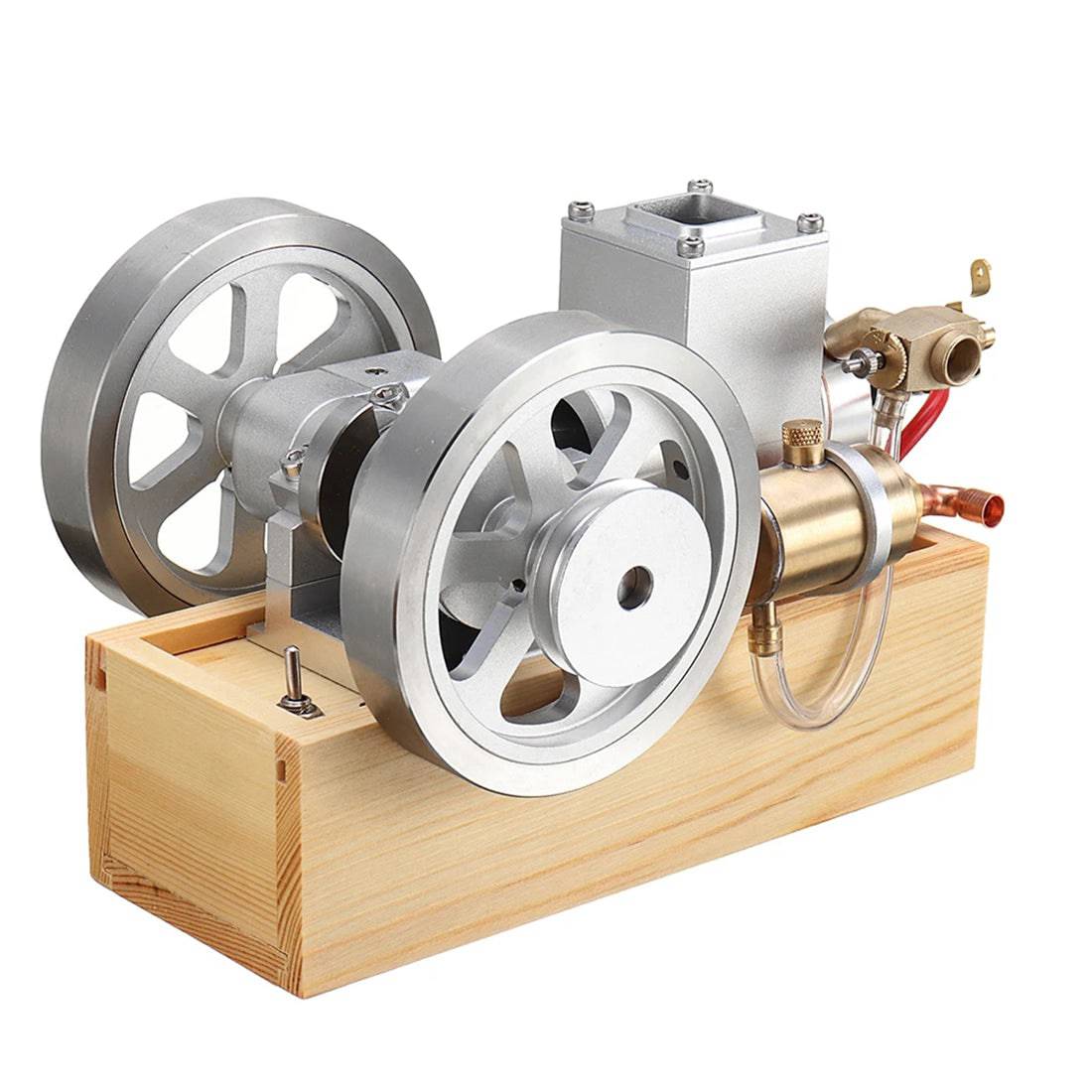 M93 Upgrade Horizontal Hit and Miss Engine With Speed Governor Gasoline Water Cooled ICE Engine - stirlingkit