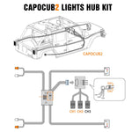 Upgrade Light Set CAPO CUB2 1/18 RC Car OP - stirlingkit