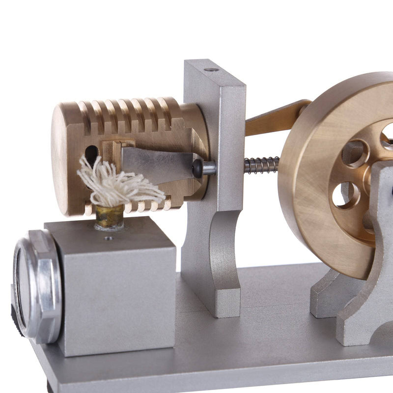 Upgrade Single Cylinder Vacuum Flame Licker Stirling Engine Model Toy - stirlingkit