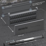 USB Rechargeable Cordless Model Engine Repair Tool Kit Mini Electric Screwdriver Set 24-in-1 - stirlingkit