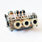 V6 Solenoid Engine Brushless Electromagnetic Motor Model Engine - stirlingkit