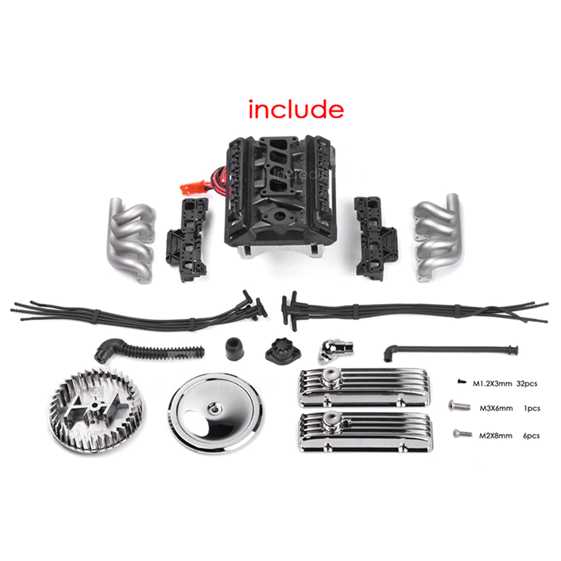 GRC Simulation V8 Engine Motor Kits That Runs F82 without CTS - stirlingkit