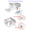 V8 Simulate Engine Motor Heat sink Cooling Fan GRC LS7 For TRX4 TRX6 SCX10 JK D110 - stirlingkit