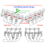 V8 Simulate Engine Motor Heat sink Cooling Fan GRC LS7 For TRX4 TRX6 SCX10 JK D110 - stirlingkit