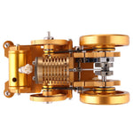 Vacuum Flame Licker Stirling Engine Model Toy with Brass Cylinder Piston - stirlingkit