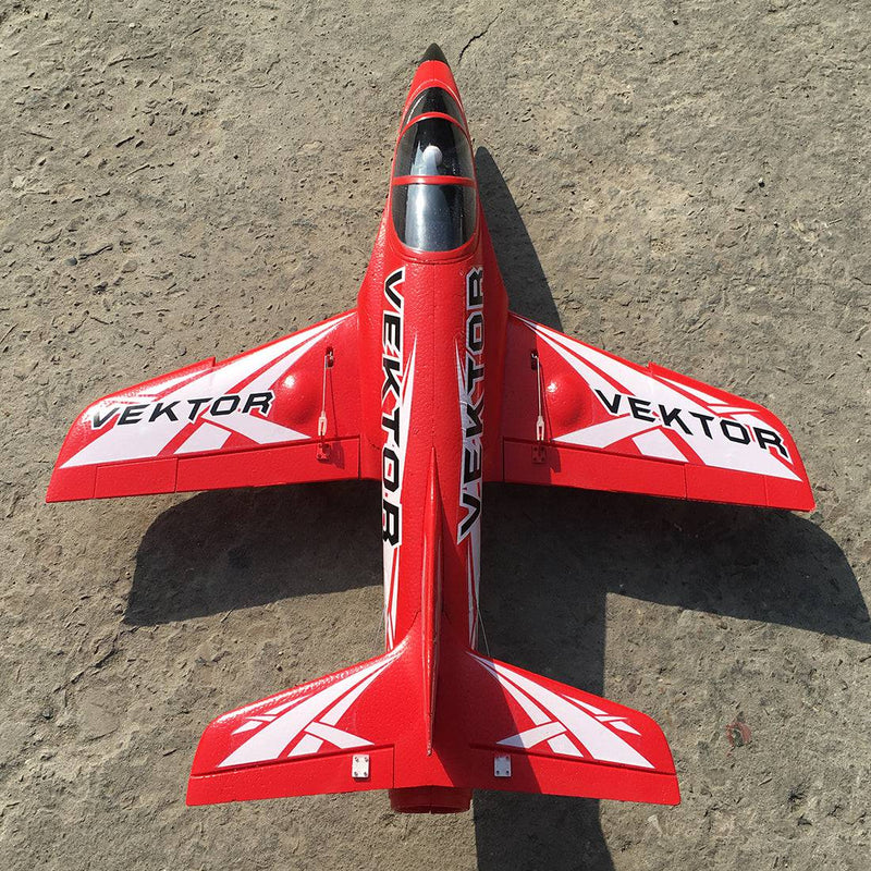 VEKTOR Lightweight 650mm Wingspan RC EPO Bypass Aircraft Airplane RTF for Beginners - stirlingkit