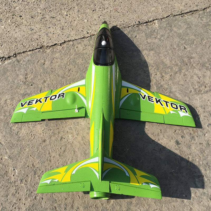 VEKTOR Lightweight 650mm Wingspan RC EPO Bypass Aircraft Airplane RTF for Beginners - stirlingkit