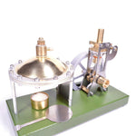 Enjomor Vertical Transparent Cylinder Steam Engine with UFO Hero's Engine Boiler Education Toy Gift for Adults & Kids - stirlingkit