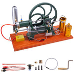 RETROL Vintage Horizontal Mill Engine Stationary Engine Model 4 Stroke Gasoline ICE - stirlingkit