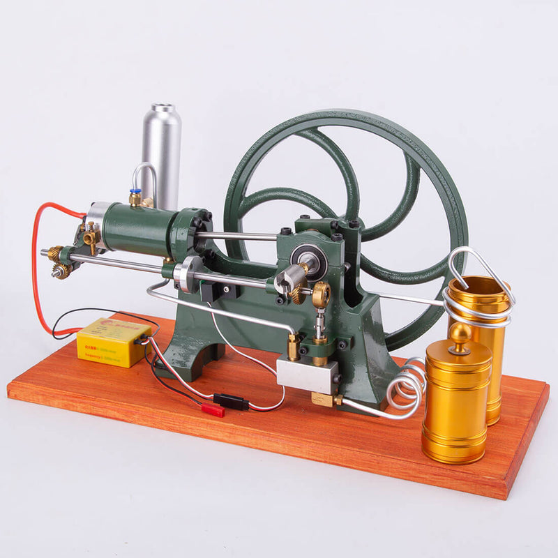 RETROL Vintage Horizontal Mill Engine Stationary Engine Model 4 Stroke Gasoline ICE - stirlingkit