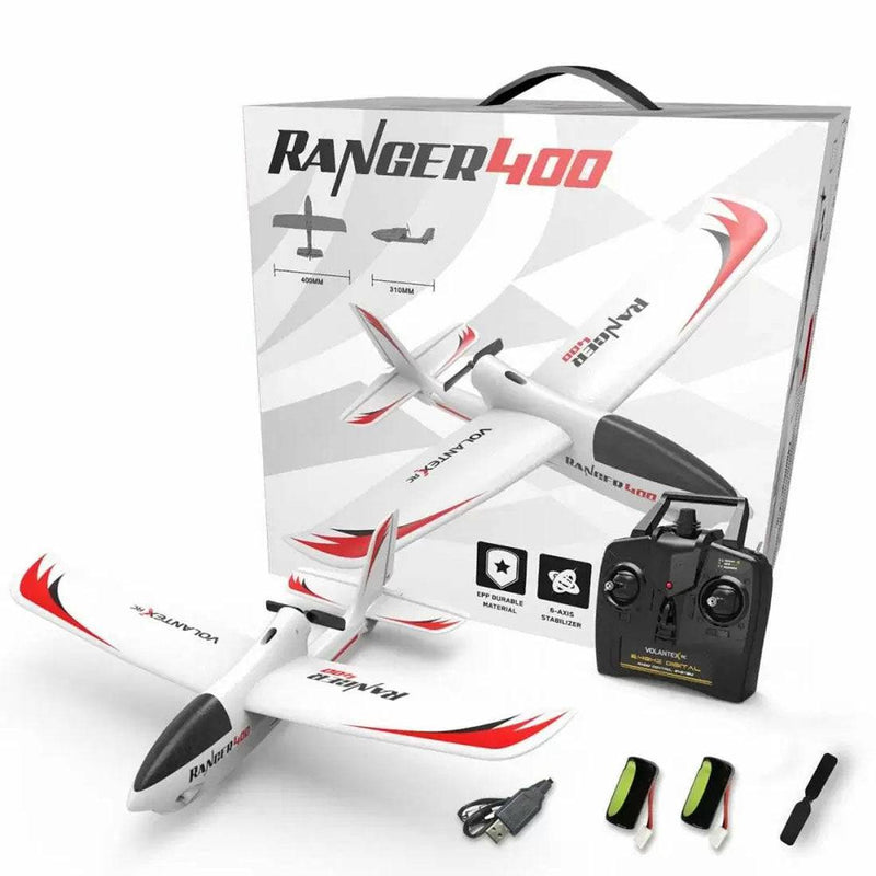 VOLANTEXRC 2.4G Ranger400 Wingspan Glider RC Airplane with Xpilot Gyro Stabilizer - RTF - stirlingkit