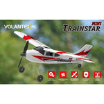 VOLANTEXRC Mini Trainstar Wingspan Glider 2.4G 3CH RC Airplane with Xpilot Gyro - RTF - stirlingkit