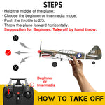 VOLANTEXRC P-40 2.4Ghz 4CH RC Airplane EPP Foam Fighter for Beginners (RTF Version) - stirlingkit