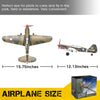 VOLANTEXRC P-40 2.4Ghz 4CH RC Airplane EPP Foam Fighter for Beginners (RTF Version) - stirlingkit