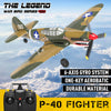 VOLANTEXRC P-40 2.4Ghz 4CH RC Airplane EPP Foam Fighter for Beginners (RTF Version) - stirlingkit