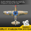 VOLANTEXRC P-40 2.4Ghz 4CH RC Airplane EPP Foam Fighter for Beginners (RTF Version) - stirlingkit