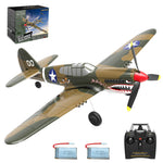 VOLANTEXRC P-40 2.4Ghz 4CH RC Airplane EPP Foam Fighter for Beginners (RTF Version) - stirlingkit