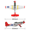 VOLANTEXRC P-51D RTF Beginner 2.4G RC EPO Fixed Wing Aircraft - stirlingkit