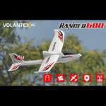 VOLANTEXRC Ranger600 Wingspan Glider 2.4G 3CH RC Airplane with Xpilot Gyro - RTF - stirlingkit