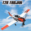 VOLANTEXRC 2.4G RC 4CH T-28 Trojan 400mm Wingspan Airplane with Xpilot Gyro- RTF - stirlingkit