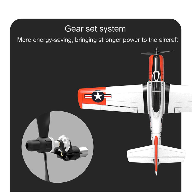 Avion de début EACHINE VOLANTEX T-28 TROJAN 4CH AVEC STABILISATION