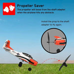 VOLANTEXRC 2.4G RC 4CH T-28 Trojan 400mm Wingspan Airplane with Xpilot Gyro- RTF - stirlingkit