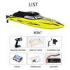 VOLANTEXRC Vector 2.4GHz Waterproof Two-way Electric Speedboat RC Mini Swimming Pool Boat 60KM/H - RTR - stirlingkit