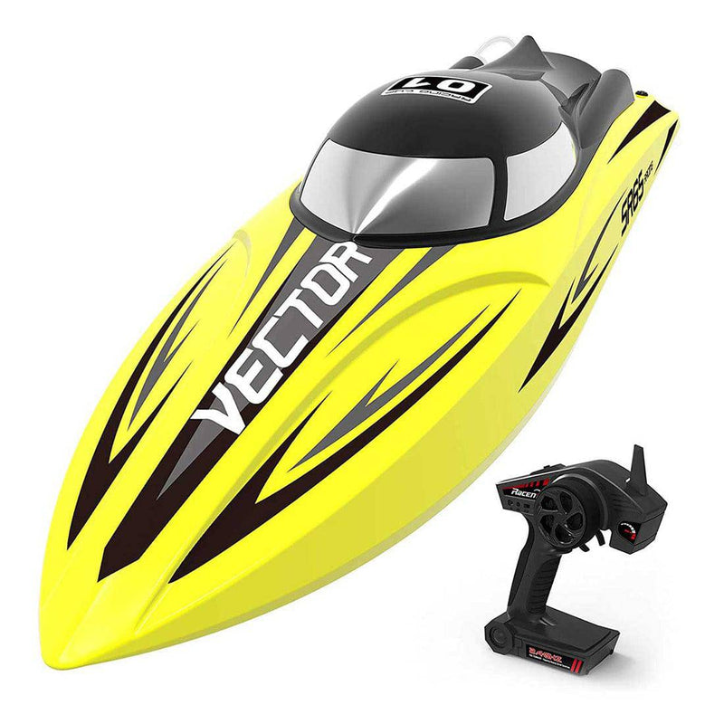 VOLANTEXRC Vector 2.4GHz Waterproof Two-way Electric Speedboat RC Mini Swimming Pool Boat 60KM/H - RTR - stirlingkit