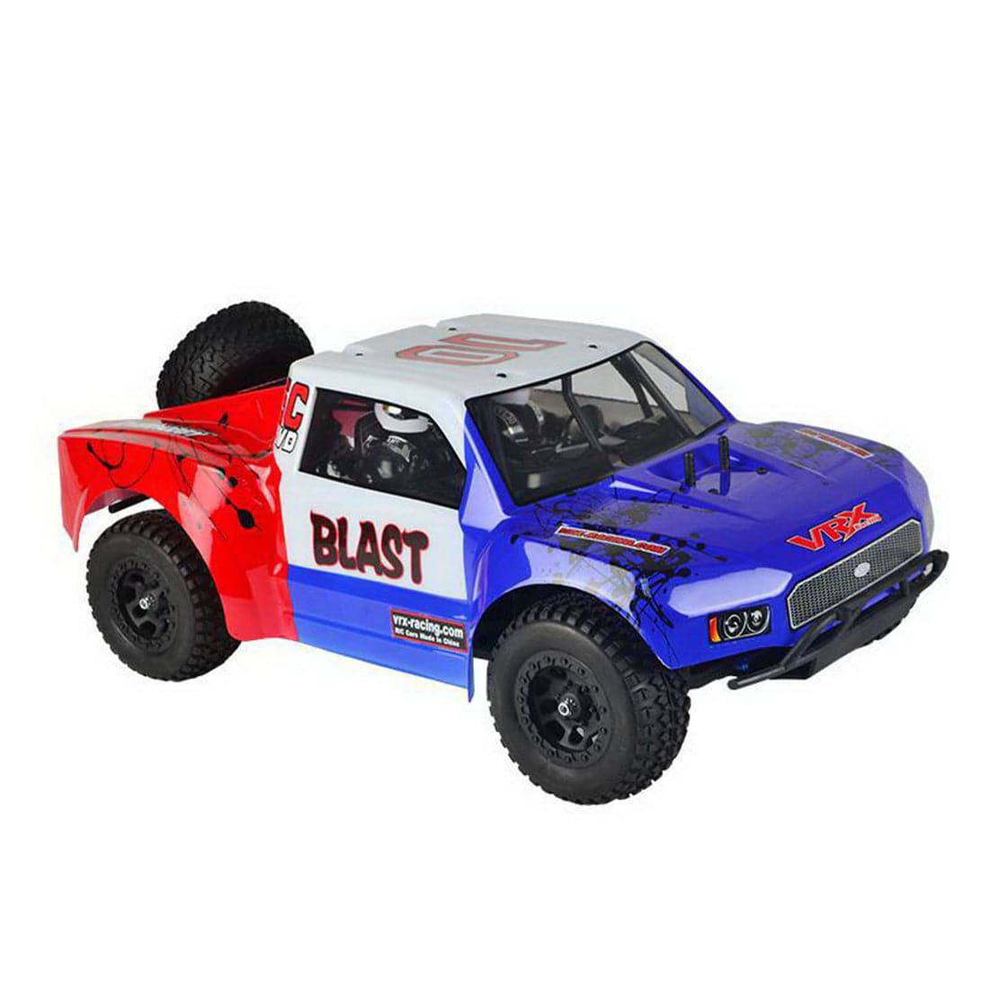VRX RH1008 BLAST 1/10 Scale 4WD Nitro RTR Short Course 2.4GHz RC Car ...