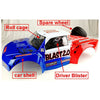 VRX RH1009 2-Speed 2.4G RC RC Off-road Car with Force.18CXP Nitro Engine RTR 1/10 - stirlingkit