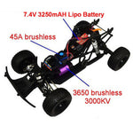 VRX RH1045 OCTANE XL EBL 1/10 4WD 2.4GHz Brushless RTR Short Course High Speed RC Car - stirlingkit