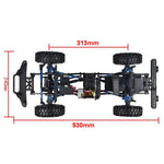 VRX RH1053 1/10 Scale 4WD Brushed RTR Off-road Crawler 2.4GHz RC Car - stirlingkit