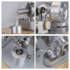 Water-cooled Single Cylinder Stirling Engine Generator Model Educational Toy - stirlingkit